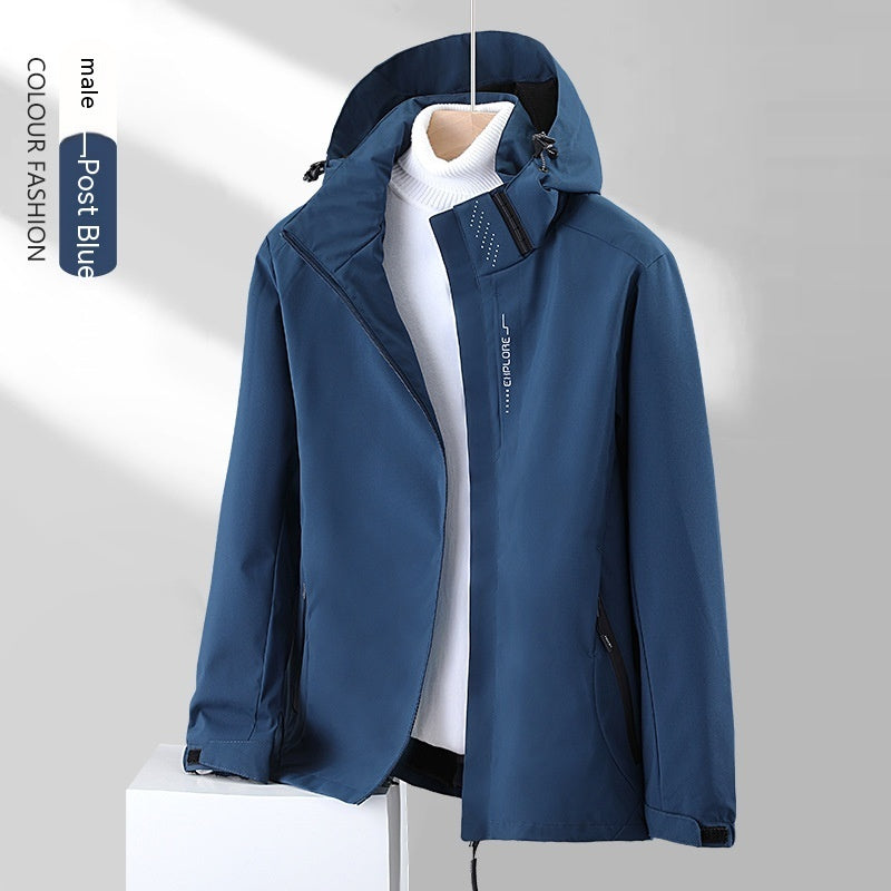 Thin Shell Jacket Waterproof Windbreaker Jacket - Image 9