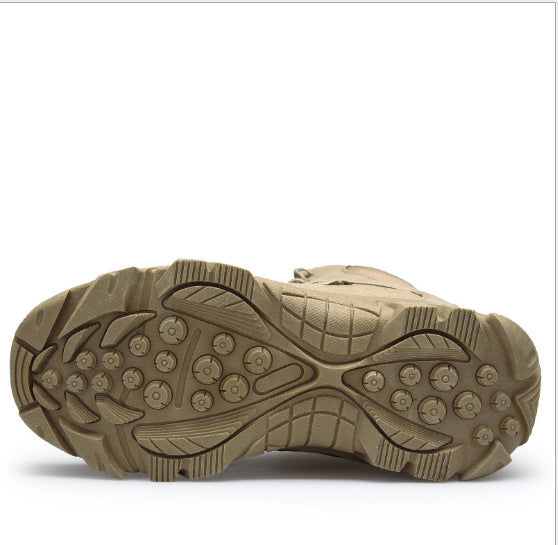 Breathable High Top Outdoor Hiking Tactical Boots Desert Boots - Image 6