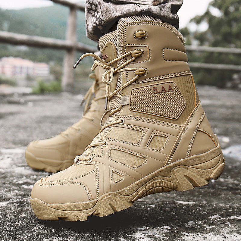 Big Size Outdoor Mountaineering Training Combat Boots Man - Image 3