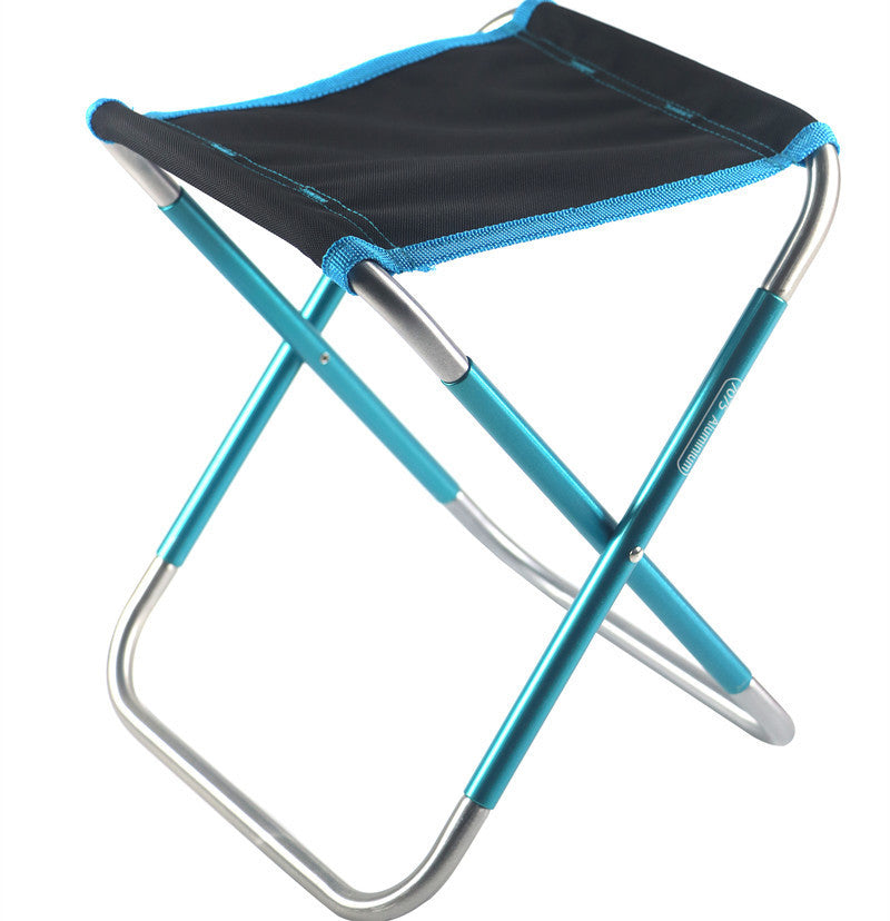 Outdoor Aluminum Folding Stool Chair - Image 7