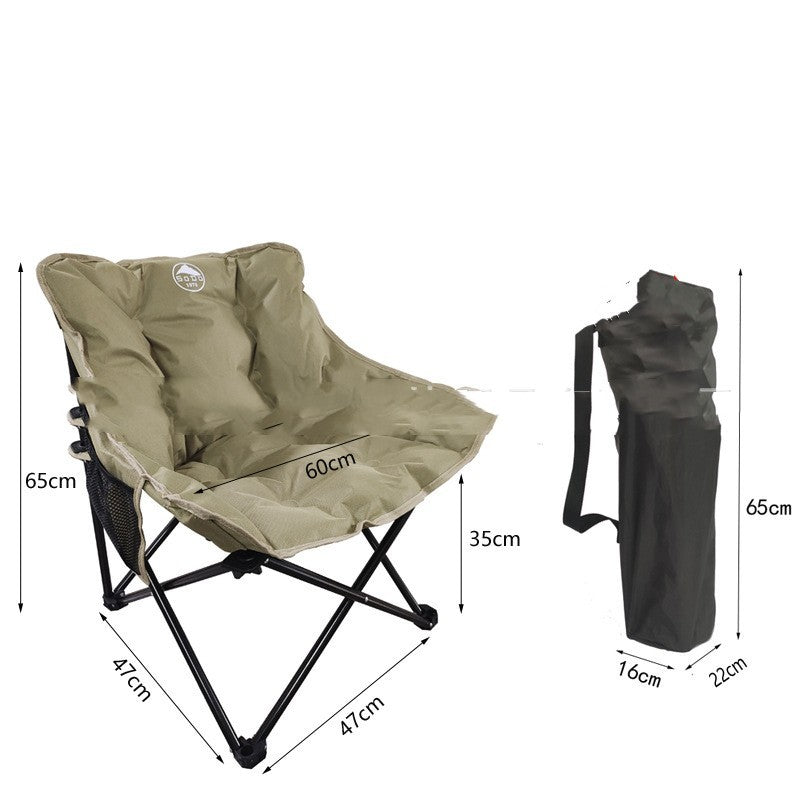 Outdoor Moon Chair Dual-use Folding Bold Adjustment - Image 4