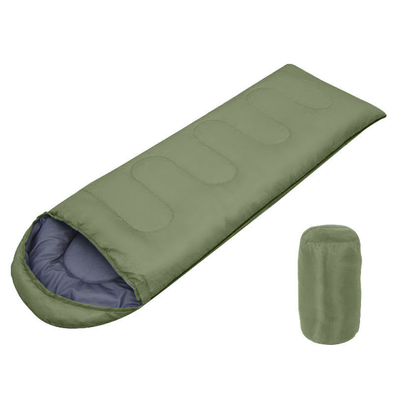 Envelope Outdoor Camping Thickening Hollow Cotton Winter Sleeping Bag - Image 6