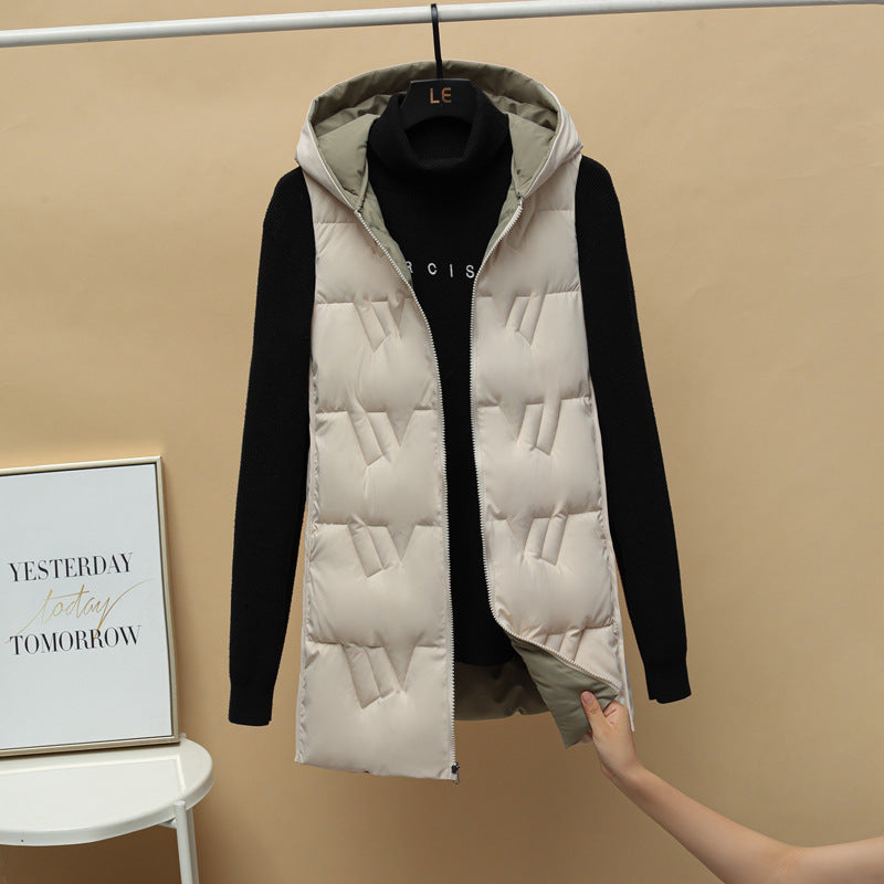 Double-sided Long Vest Jacket Fashion - Image 4