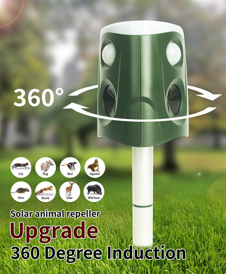 360 Degrees Outdoor Solar Pest Repeller - Image 2
