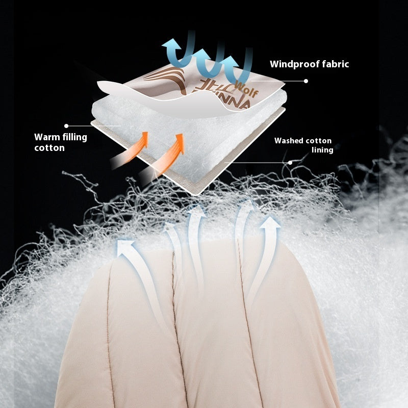 Outdoor Camping Sleeping Bag - 2.6kg Coffee Gray - Image 6