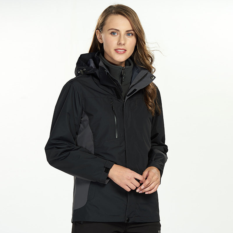 Men's And Women's Windproof And Warm Thick Mountaineering Jacket - Image 6