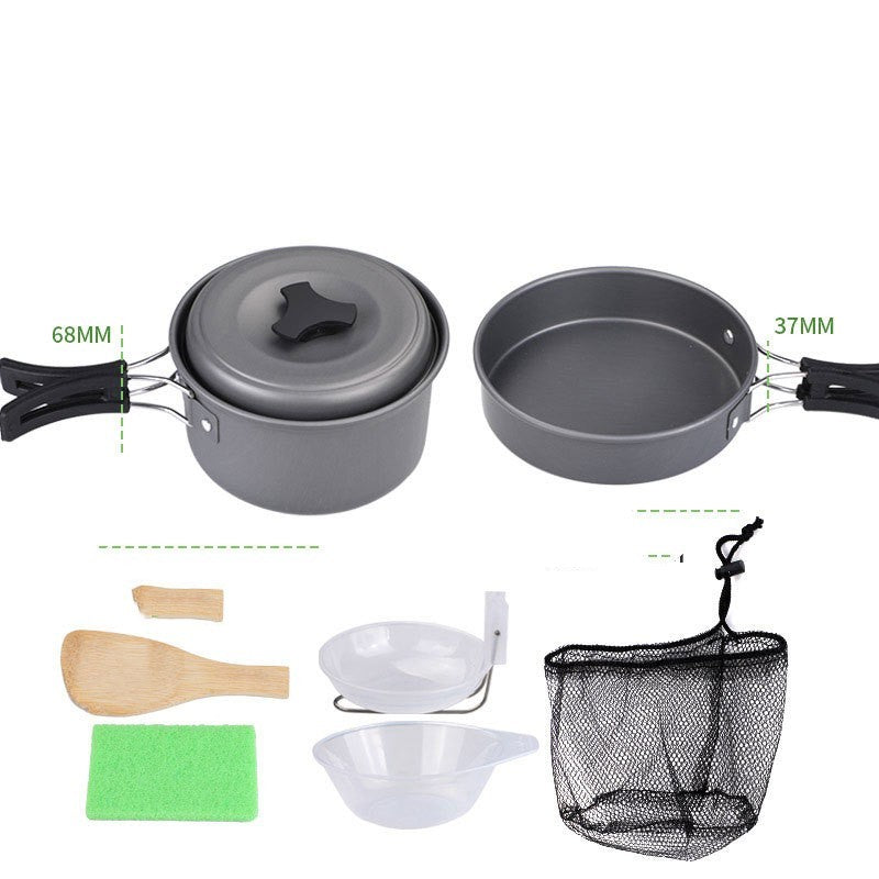 Outdoor Camping Single Pot Aluminum Alloy - Image 6