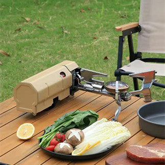 Outdoor Portable Folding Cardstock Stove Camping Cookware Card Magnetic Stove To Boil Water - Image 4