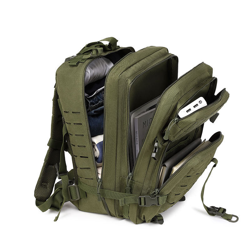 Military Hiking Backpack Belt Bottle Rack - Image 2