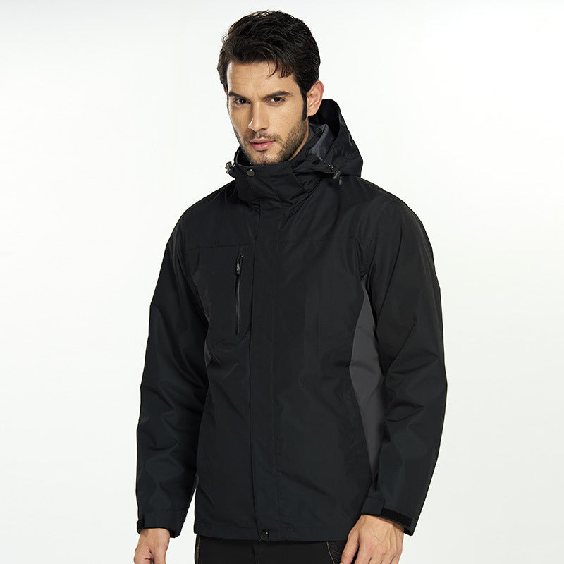 Men's And Women's Windproof And Warm Thick Mountaineering Jacket