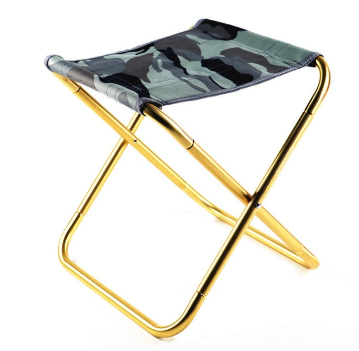 Outdoor Aluminum Folding Stool Chair - Image 4