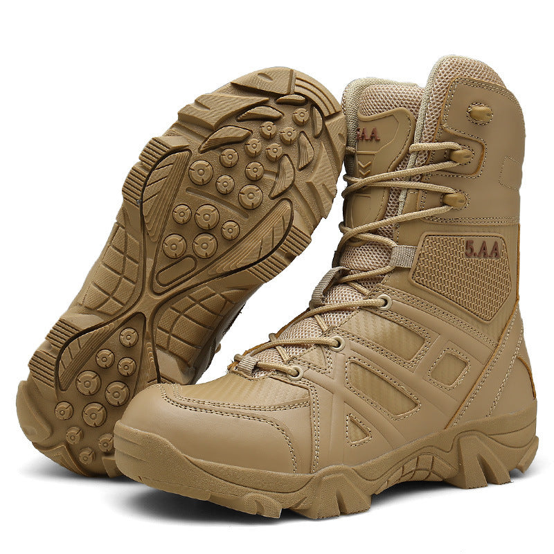 Big Size Outdoor Mountaineering Training Combat Boots Man - Image 4