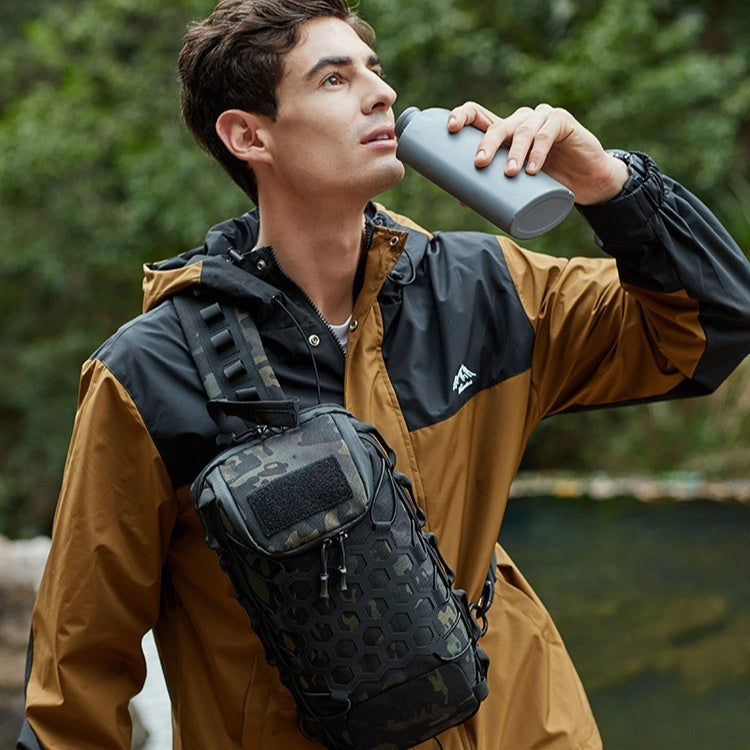 Tactical Messenger Bag Functional Shoulder Bag Multifunctional Mountaineering Travel Hiking - Image 7