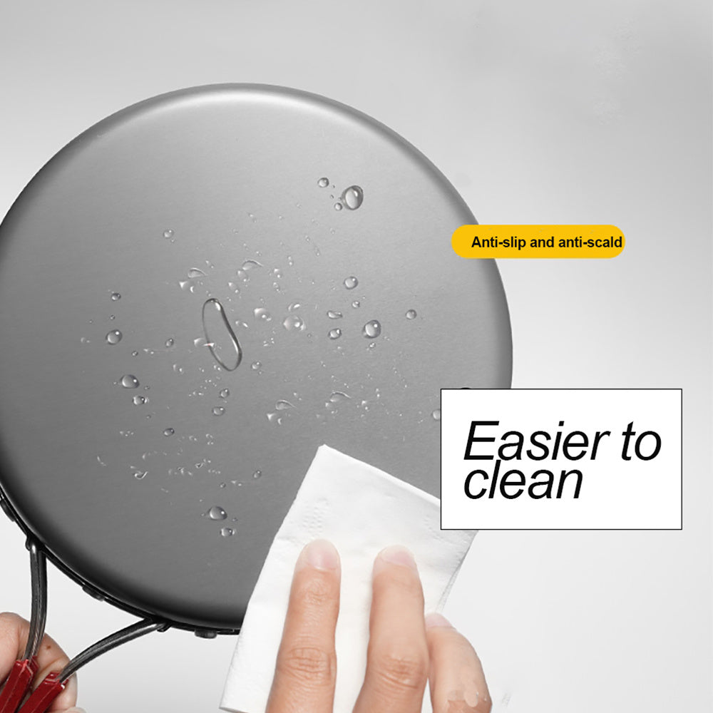 Outdoor Camping Hiking Cookware Tableware Cookware Lightweight Folding Picnic Cooking Hiking Picnic BBQ Tableware Equipment - Image 7