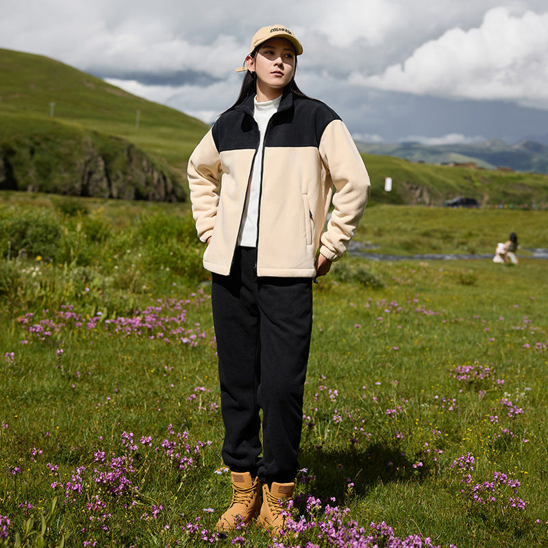 Polar Fleece Fleece-lined Thickened Women's Fleece Graphene Thermal Shell Jacket Liner - Image 14