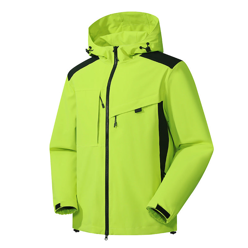 Waterproof Windproof Outdoor Shell Jacket Men And Women Same Style Jacket - Image 12