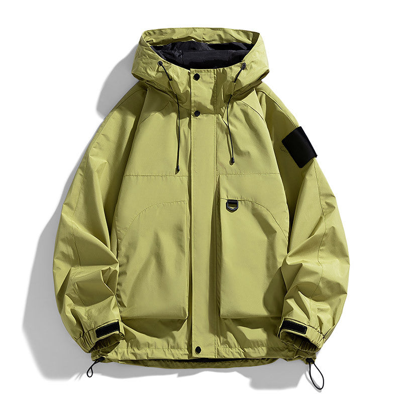 Jacket Men's Windproof Waterproof Leisure Fashion Work Clothes Coat - Image 2