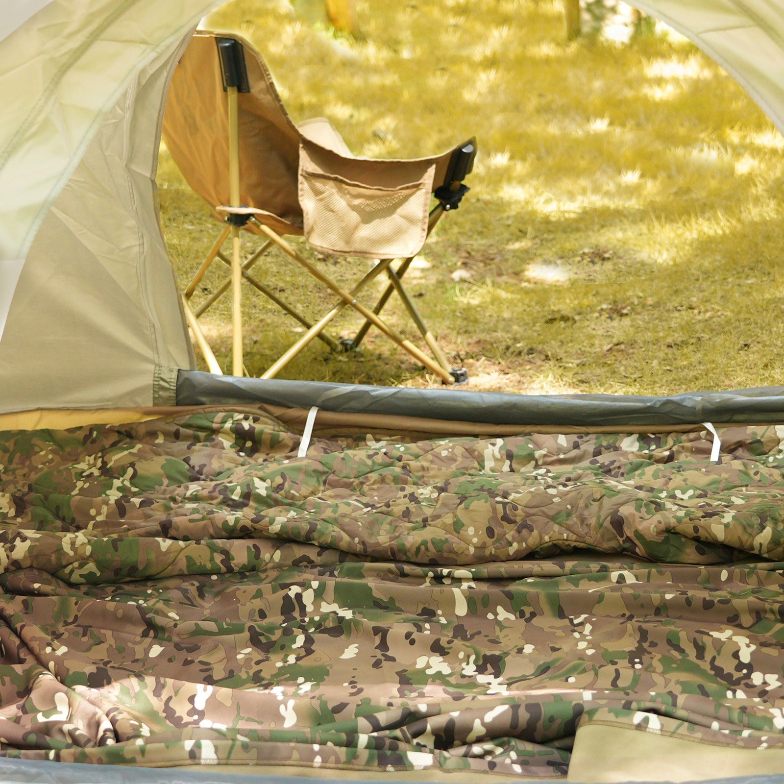 Outdoor Camping Camping Multi-functional Camouflage Quilt - Image 3