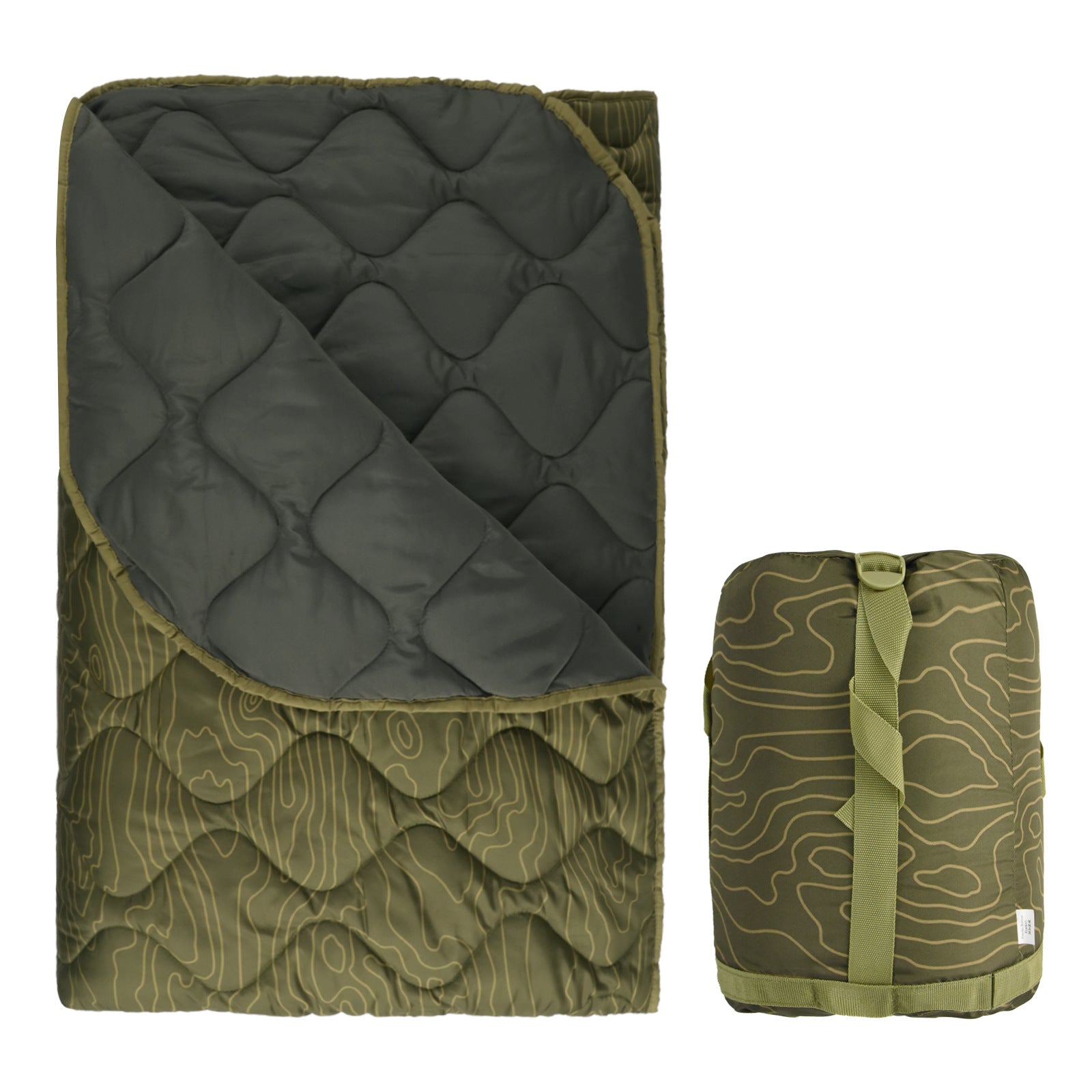 Outdoor Camping Camping Multi-functional Camouflage Quilt - Image 8