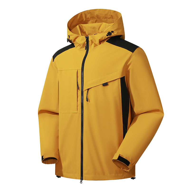 Waterproof Windproof Outdoor Shell Jacket Men And Women Same Style Jacket - Image 10