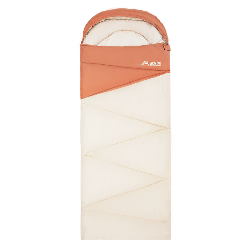 Outdoor Camping Travel Thickened Cold Protection Warm Sleeping Bag - Image 15