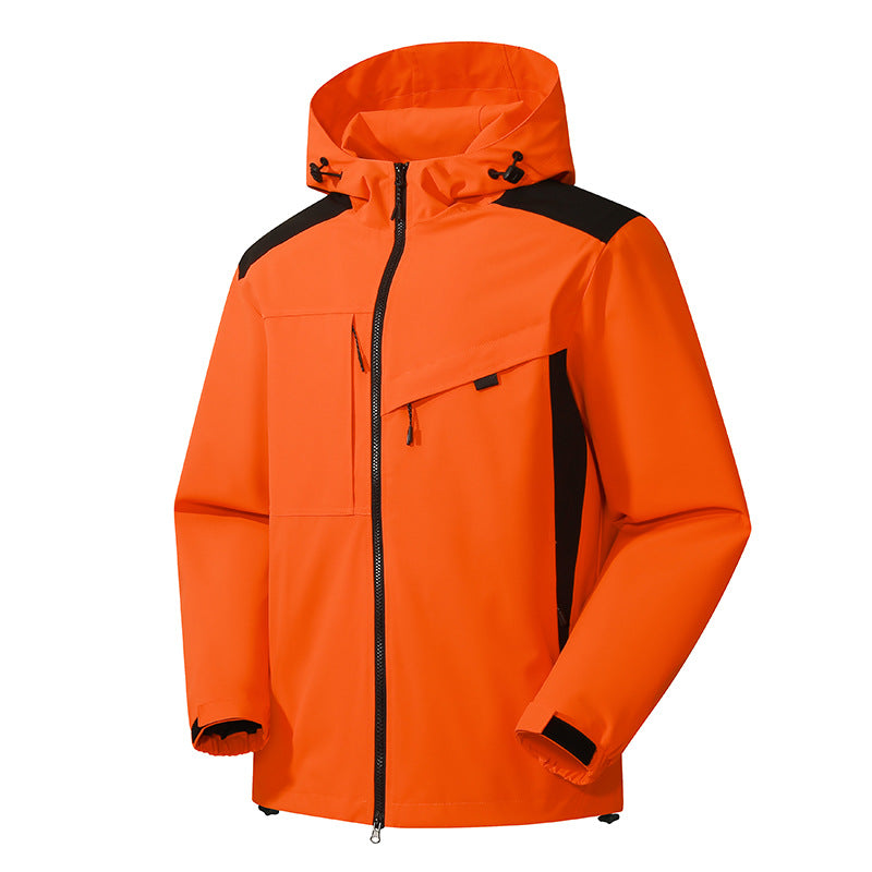 Waterproof Windproof Outdoor Shell Jacket Men And Women Same Style Jacket - Image 9