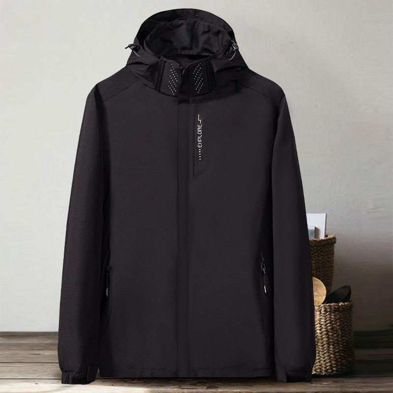 Thin Shell Jacket Waterproof Windbreaker Jacket - Image 3
