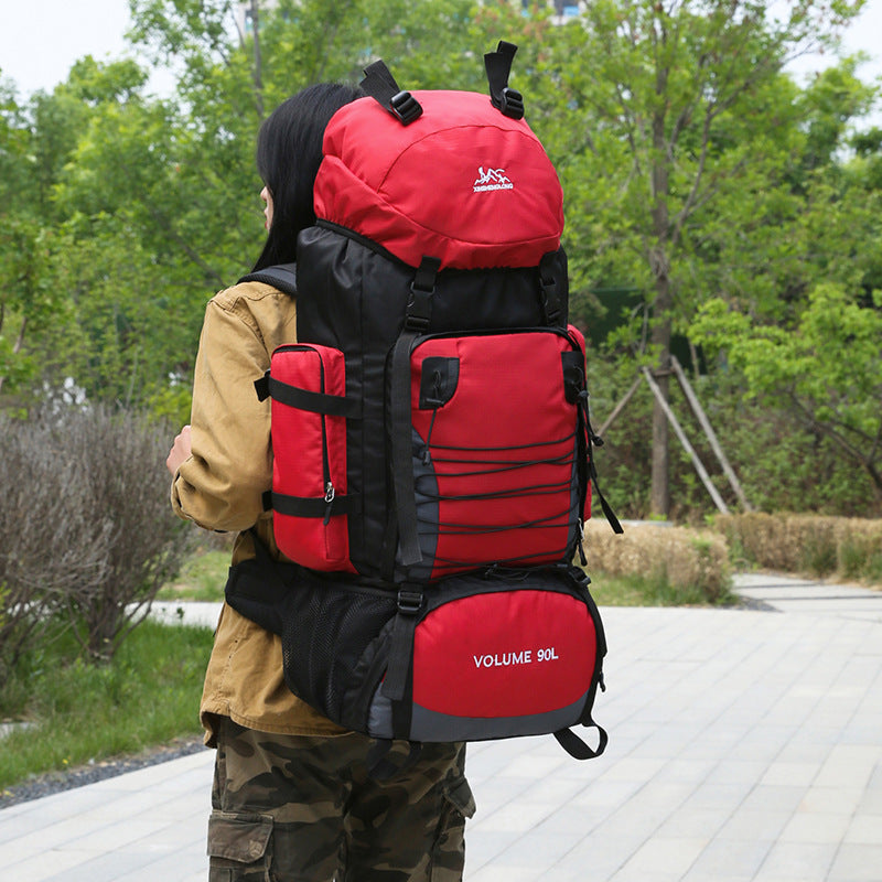 Men's Outdoor Hiking Bag 90L Large Capacity - Image 7