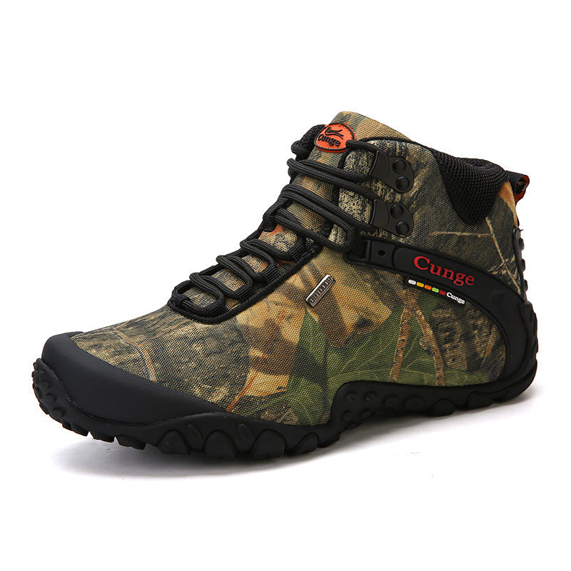 Camouflage Outdoor Climbing Boots Foreign Trade Men's Sports Camping Climbing Boots - Image 3
