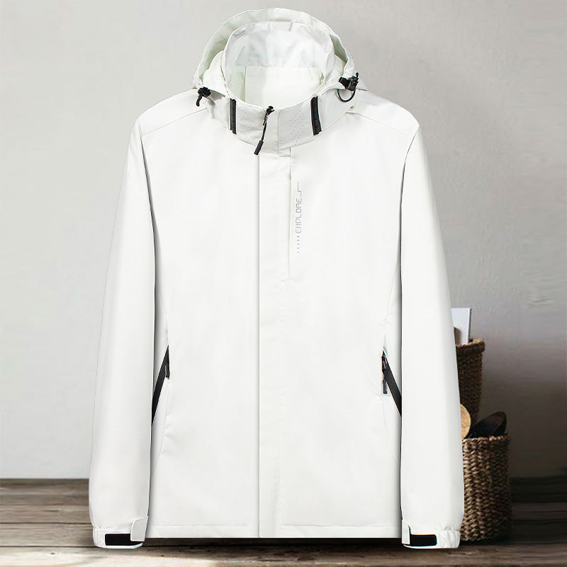 Thin Shell Jacket Waterproof Windbreaker Jacket - Image 5