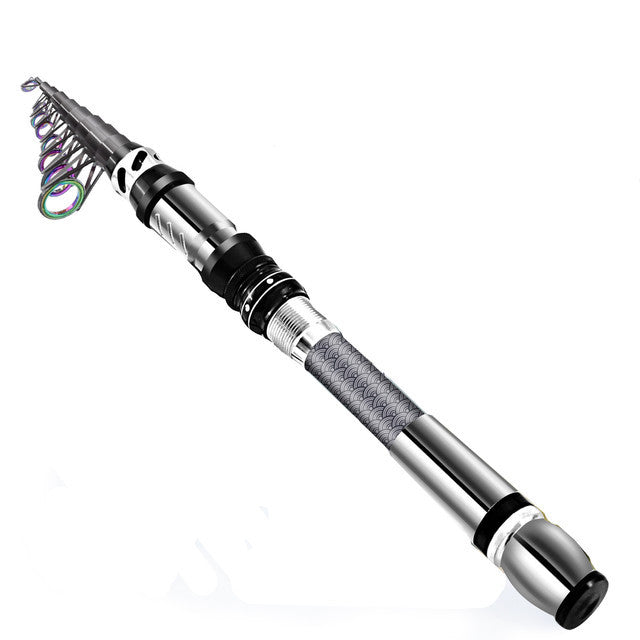 BNTTEAM New Fishing Spinning Reel Rod Combos Carbon Telescop - Image 10