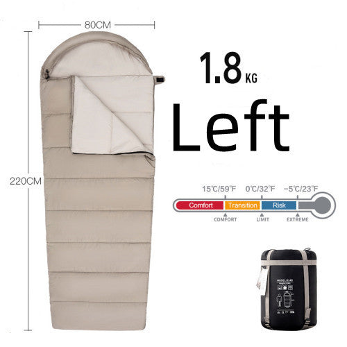 Down Sleeping Bag Outdoor Thick Cotton Stitching - Image 7