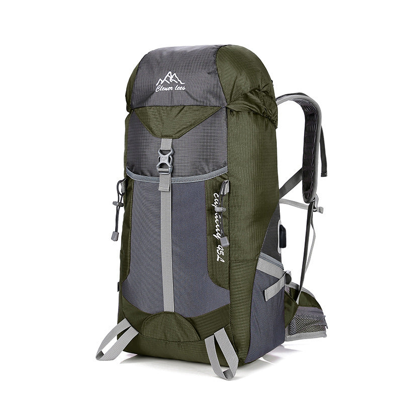 Backpack Outing Travel Outdoor Mountaineering Bag USB Charging - Image 6