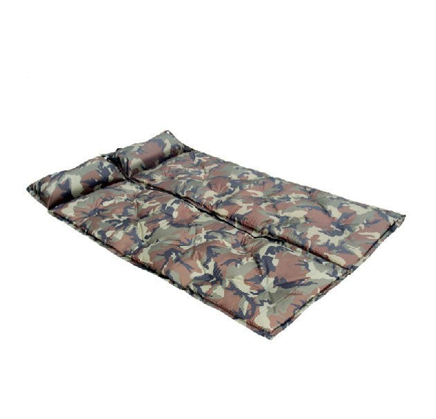 Camo Automatic Inflatable Cushion With Pillow Outdoor Camping Camping Damp - Image 4