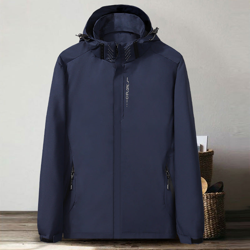Thin Shell Jacket Waterproof Windbreaker Jacket - Image 13