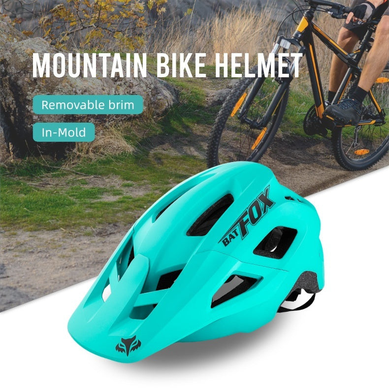 Mountain Bike Helmet Removable Brim Ultra Light Breathable - Image 12