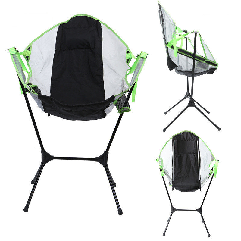 Moon Folding Outdoor Rocking Chair - Image 5