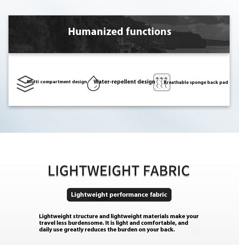 Travel Large Capacity Lightweight Outdoor Hiking Hiking Backpack - Image 7