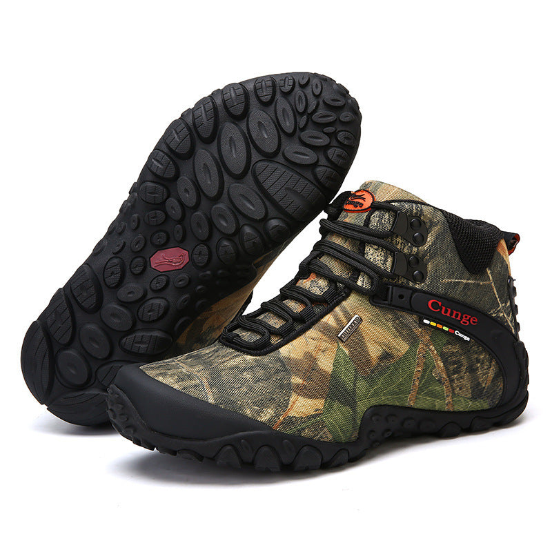 Camouflage Outdoor Climbing Boots Foreign Trade Men's Sports Camping Climbing Boots - Image 7