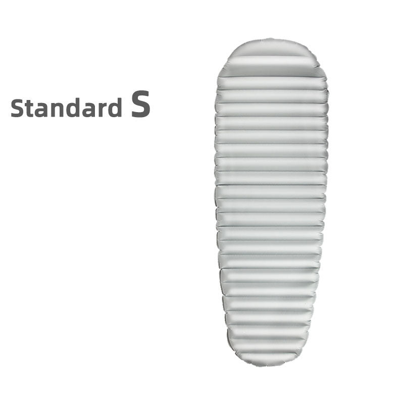 Ultra-light Silver-coated Single Double Inflatable Moisture-proof Outdoor Mountaineering Camping Mat - Image 3