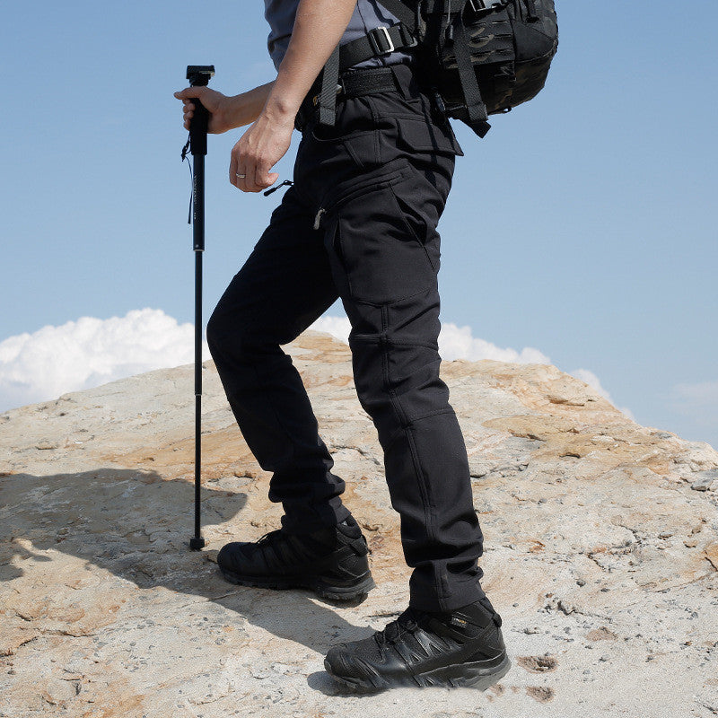 Outdoor Men's Winter Fleece Soft Shell Jacket - Image 2