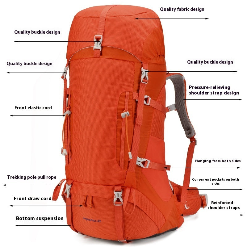 Hiking Climbing Equipment 50l Ultra Light Breathable Hiking Backpack - Image 7