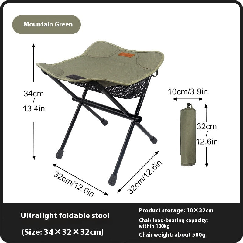 Portable Fishing Stool Ultralight Folding Chair - Image 2