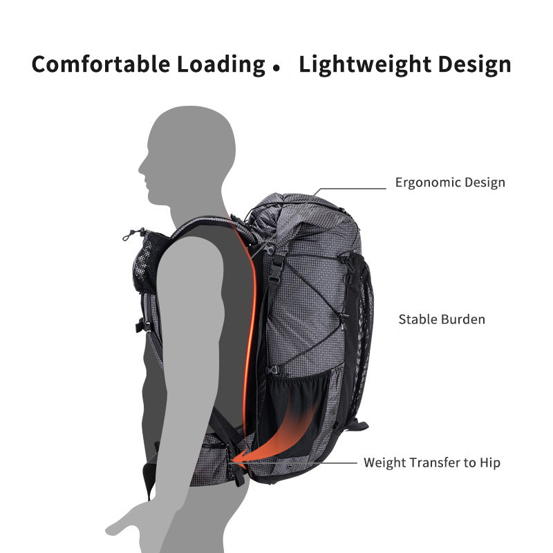 Outdoor Large Capacity Rock Travel Hiking Camping Backpack - Image 7