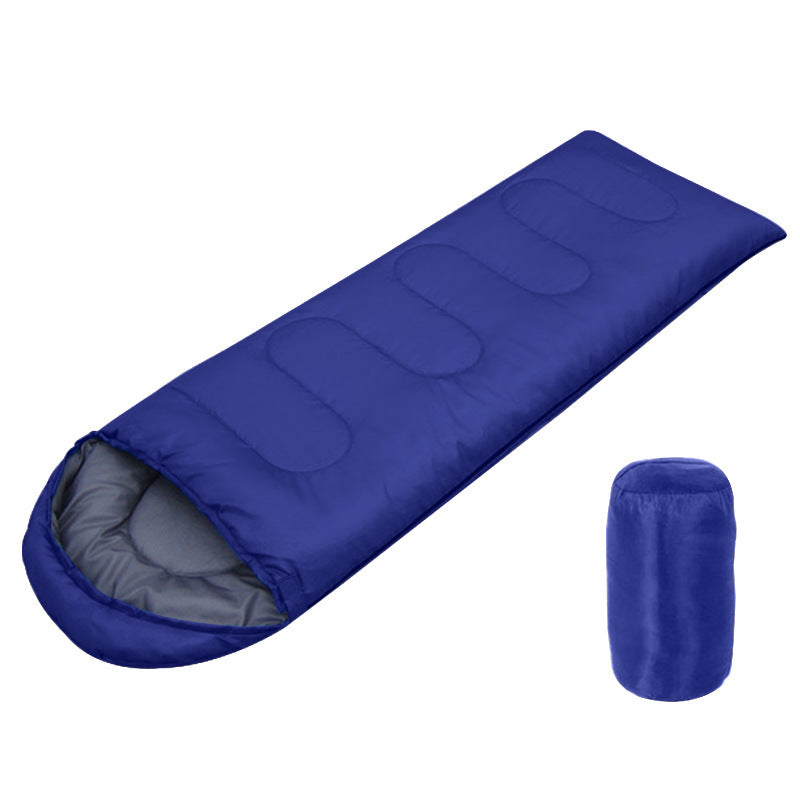 Envelope Outdoor Camping Thickening Hollow Cotton Winter Sleeping Bag - Image 2