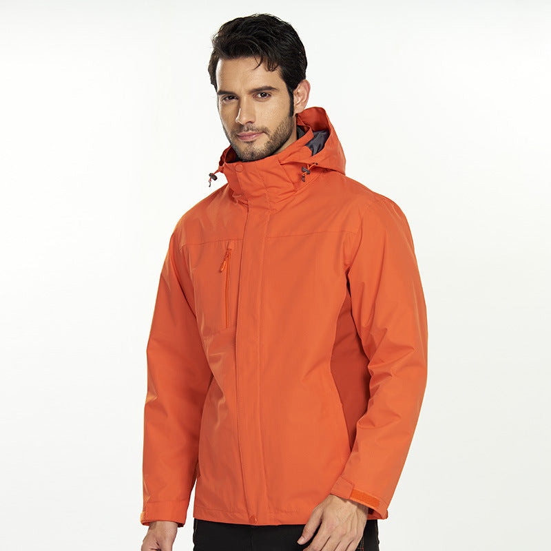 Men's And Women's Windproof And Warm Thick Mountaineering Jacket - Image 14