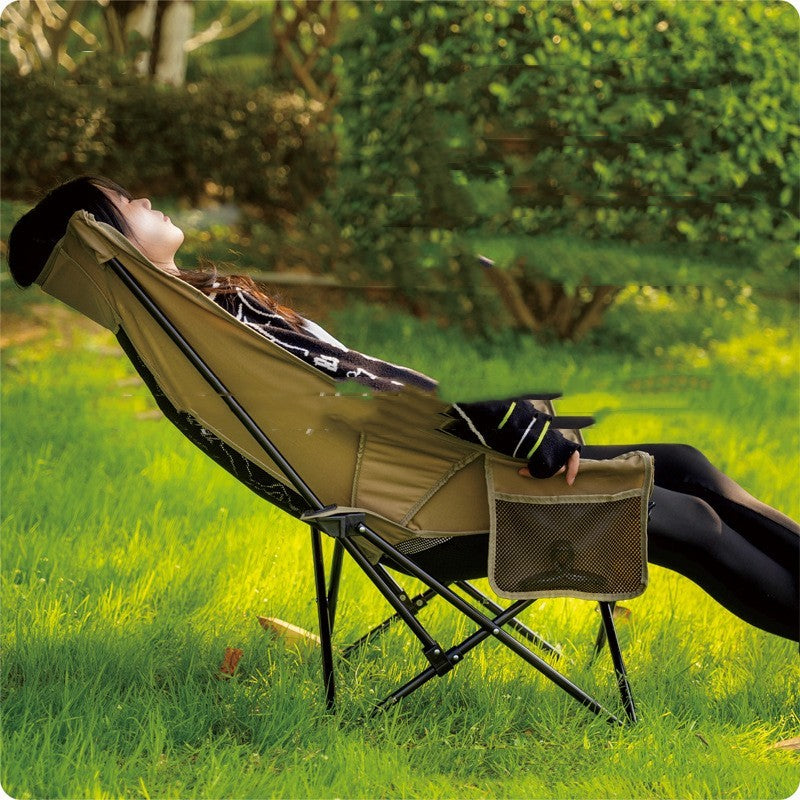 Outdoor Moon Chair Dual-use Folding Bold Adjustment - Image 3