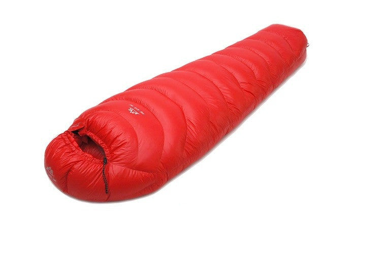Fashionable Outdoor Mummy Curved Down Sleeping Bag - Image 4