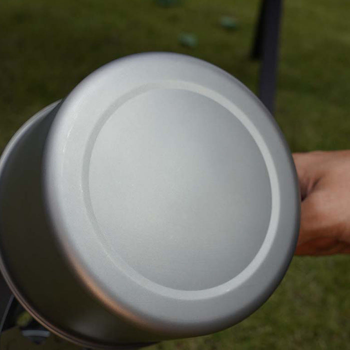 Pure Titanium Frying Pan Outdoor Portable Cooking Pot Foldable - Image 4