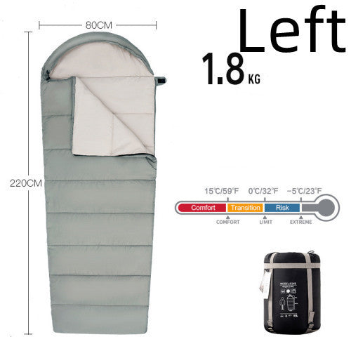 Down Sleeping Bag Outdoor Thick Cotton Stitching - Image 9